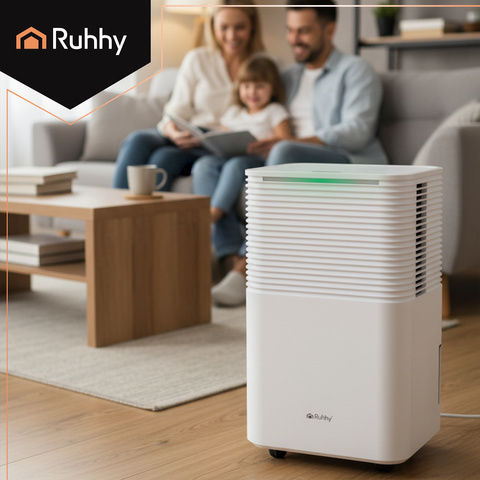 Ruhhy Luftentfeuchter mit Kompressor und Wi-Fi 12lt