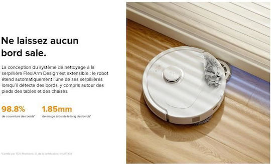 Roborock Q Revo Plus Robot Vacuum Cleaner with Laser Mapping & 7000Pa Suction Power White