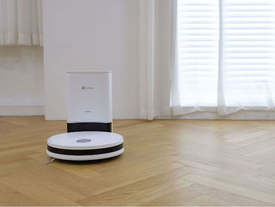 Ezviz RC3 Plus Robot Vacuum Cleaner with Smart Navigation and Suction Power 2700Pa White
