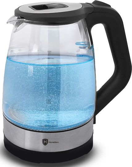 HomeVero Електрическа Кана 1.7л 2200W Черна