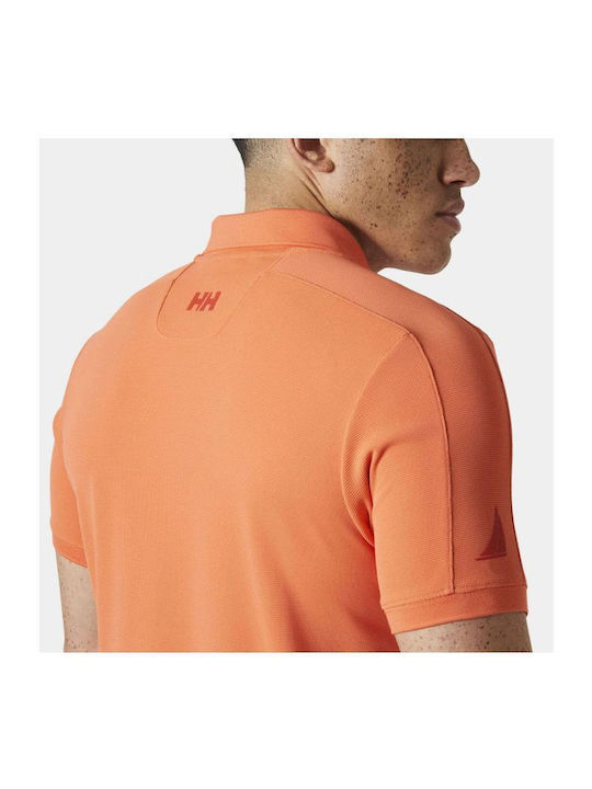 Hp Race 2.0 Polo Athletic Short Sleeve Orange