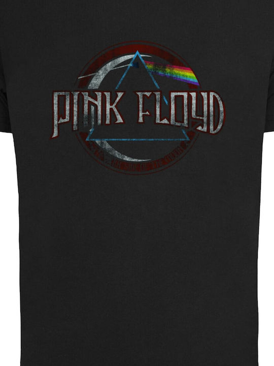Merchcode Dark Side Moon T-shirt Pink Floyd Schwarz Baumwolle