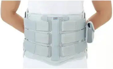 Medical Brace Ζώνη Μέσης σε Λευκό χρώμα DR-B017-WE-S