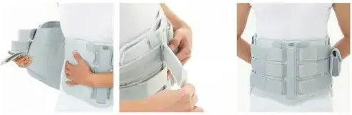 Medical Brace Ζώνη Μέσης σε Λευκό χρώμα DR-B017-WE-S