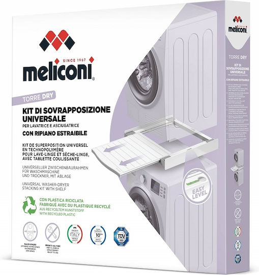 Meliconi Torre Connector For Washer/Dryer made of Plastic 60x55εκ. 1pcs