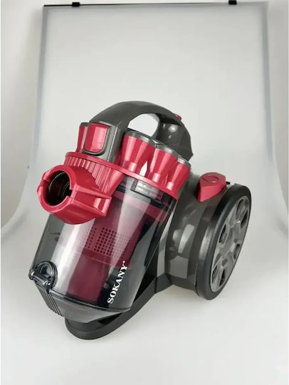 Sokany Vacuum Dry 2600W with Plastic Bin 1.5lt