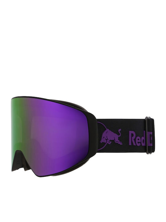 Red Bull Spect Ski & Snowboard Goggles Kids Black with Lens in Black Color Red Bull Spect Ski & Snowboard Goggles Kids Black with Lens in Black Color