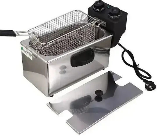 Factory Electric Fryer 2kW Capacity 4lt 41.5x18.8x24.8cm
