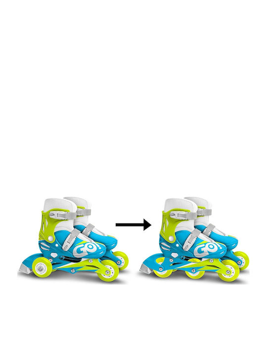 Stamp Go! JS680301 Inline Adjustable Blue Kids Rollers Stamp Go! JS680301 Inline Adjustable Blue Kids Rollers
