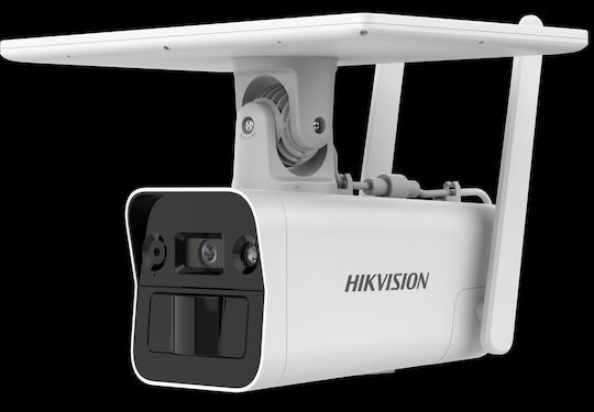 Hikvision DS-2XS2T41G1-ID/4G/C05S07 IP Cameră de Supraveghere 4G Full HD+ 4MP Rezistentă la apă Pe baterii cu Difuzor și Lentilă 4mm