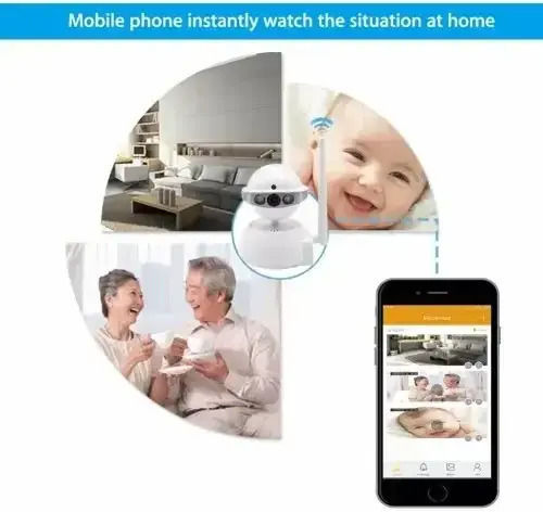 IP Überwachungskamera Wi-Fi HD 720P