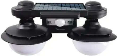 Arrango Wall Mounted Solar Light Traffic light 24W Cold White with Motion Sensor