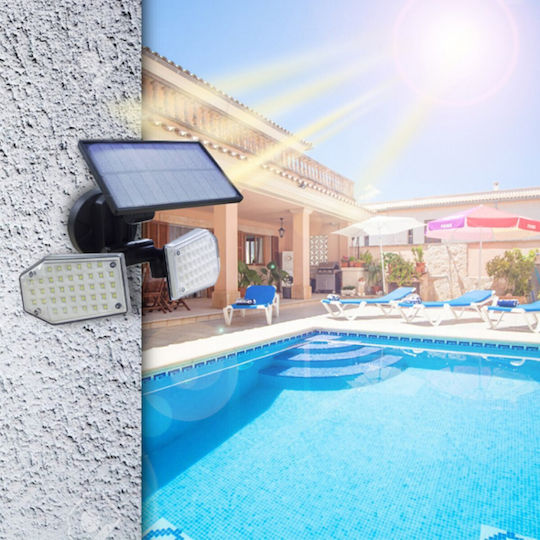 Arrango Wall Mounted Solar Light with Motion Sensor and Photocell IP65 22.5cmx15cmcm