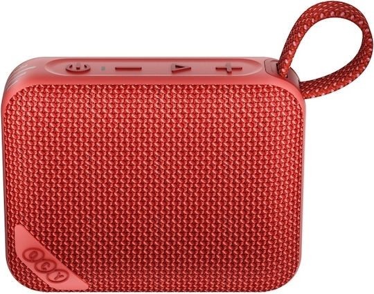 QCY SP2 Waterproof Bluetooth Speaker 5W with Battery Life up to 17 hours Red