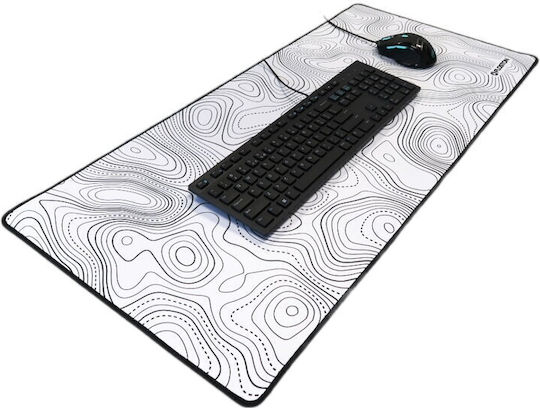 Topographic Mouse Pad Λευκό