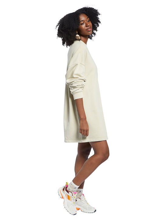 Stucco Mini Dress Ecru