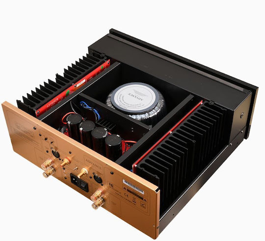 Advance Acoustic X-A160EVO Leistungsverstärker Hi-Fi-Verstärker Stereo 240W/4Ω 160W/8Ω Schwarz