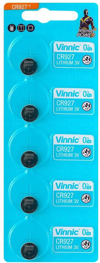Vinnic Батерия Литий За часовници CR927 3V 1бр