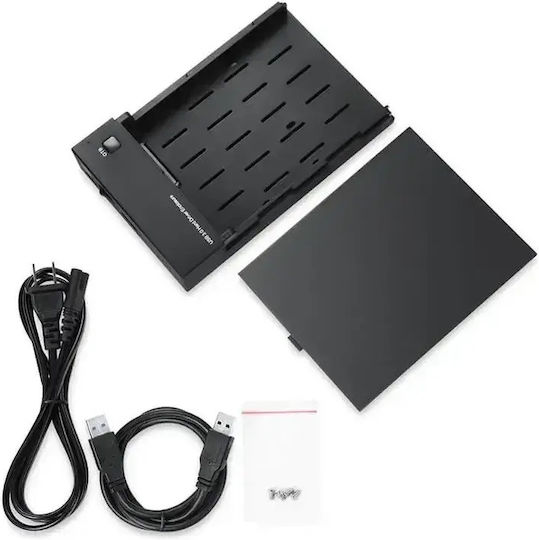 Andowl Q-ys300 Θήκη για Σκληρό Δίσκο 2.5" / 3.5" SATA III με σύνδεση USB 3.1