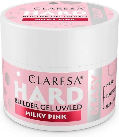 Claresa Hard&easy Builder Gel Νυχιών Ροζ 45gr