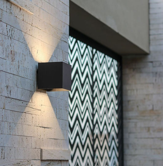 Viokef Greg Modern Lamp Wall with Integrated LED and Warm White Light 10x10x10cm