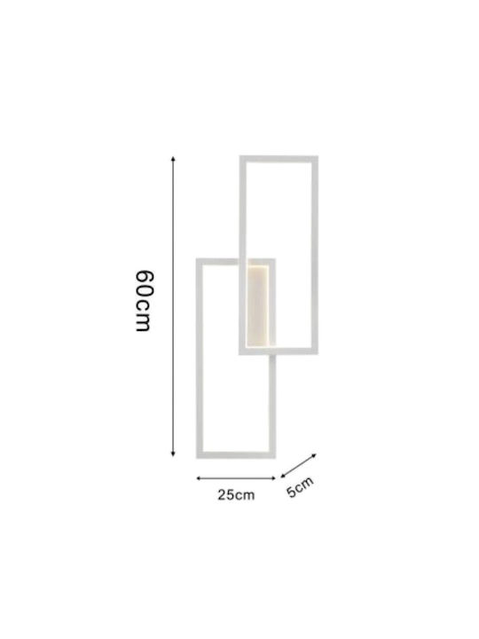 ForHome Modern Leuchte Wand mit Integrierter LED 60x25x5cm