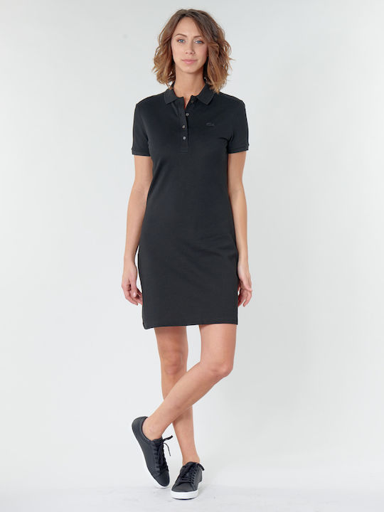 Gail Sommer Mini T-Shirt Kleid Schwarz