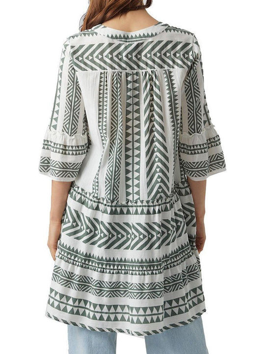 Rochie De Vară Pentru Femei Mini Rochie-Cămașă Denim Snow White