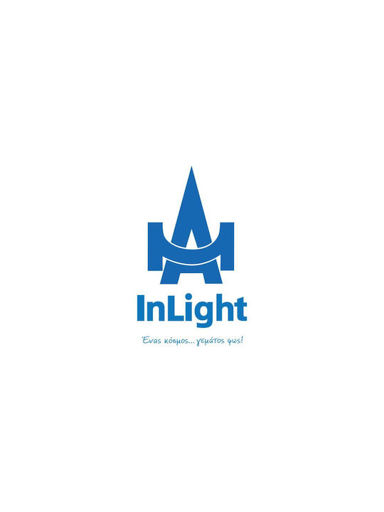 Inlight Διακοσμητικό Φωτιστικό LED Ρυθμιζόμενο Λευκό 15εκ.