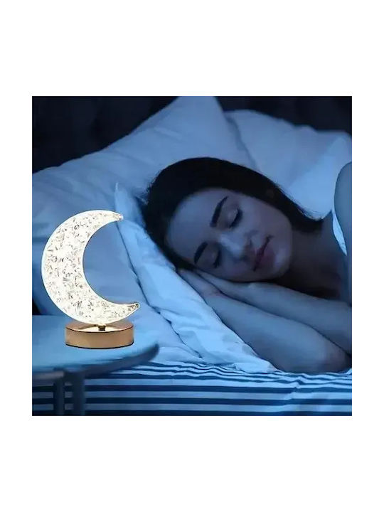 Arrango Dekorative Lampe Mondlicht Weiß