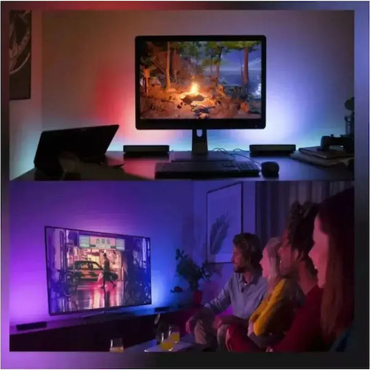 Arrango Bluetooth Decorative Lamp Bar Light Multicolour 2pcs
