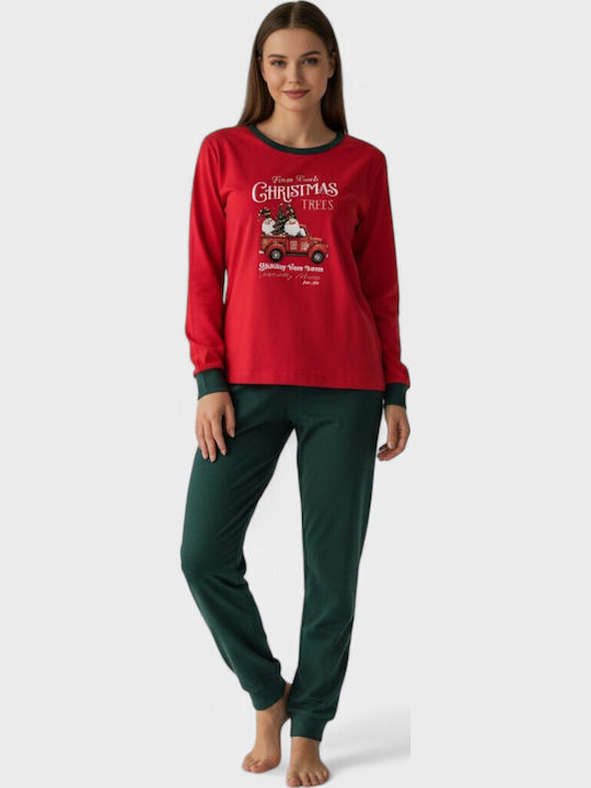 Nina Club Kids' Pajamas Winter Red