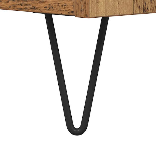 vidaXL Hi-Fi Furniture Brown 38x121x48cm