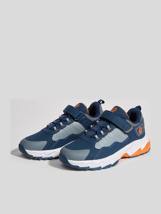 Kinder Sneakers mit Klettverschluss Blau