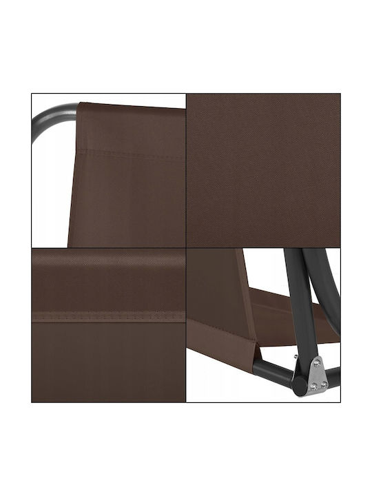 Sun Lounger Canvas from Canvas Brown 100x160cm.