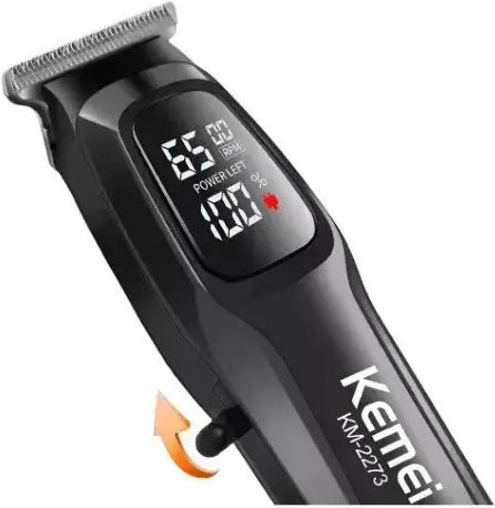 Kemei Professional Rechargeable Hair Clipper Black KM-2273