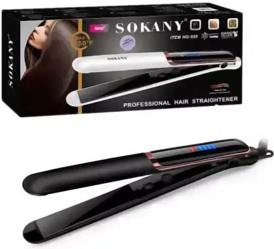 Sokany 955 Преса за коса с керамични плочи