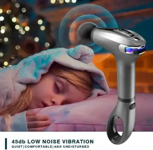 Professionelles Elektrisches Waffe Massage für den Kopf mit Vibration Rosa