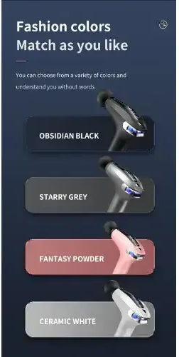 Professionelles Elektrisches Waffe Massage für den Kopf mit Vibration Rosa
