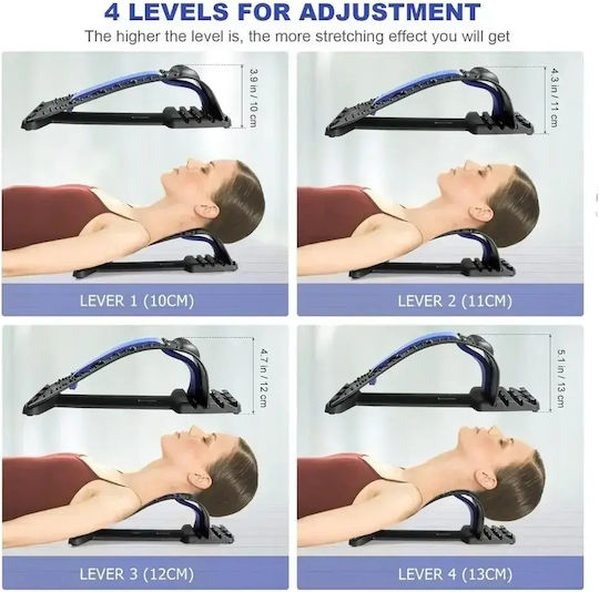 Relaxation Back Magnetotherapy Acupuncture Blue Massage Device Acupressure for the Body Blue