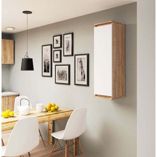 Akord Furniture Factory Cabinet de baie L30xA30xÎ99cm Sonoma