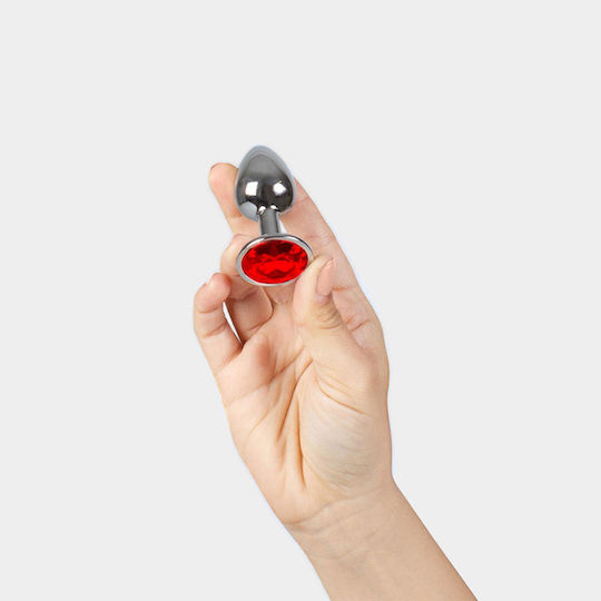 Secretplay Plug & Play Anal Plug Small Red 7.5cm