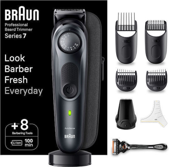 Braun Trimmer Rechargeable Black / Slate Grey BT7441
