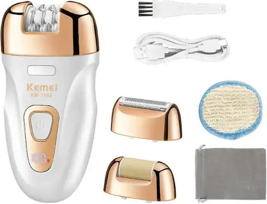 Kemei Αποτριχωτική Μηχανή Epilator KM-7102