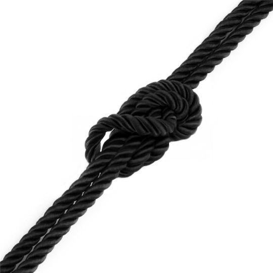 Bondage Fessel-Seil in Schwarz Farbe