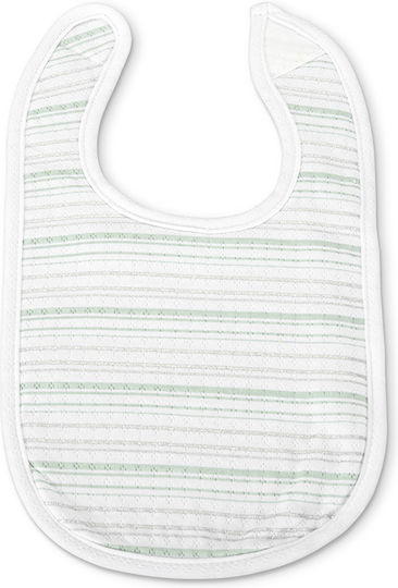 Lorelli Bib Fabric with Hoop & Loop Fastener White for 0 m+ 3pcs