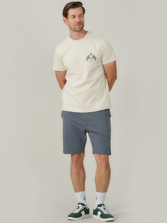 Αθλητικό T-shirt Μπεζ