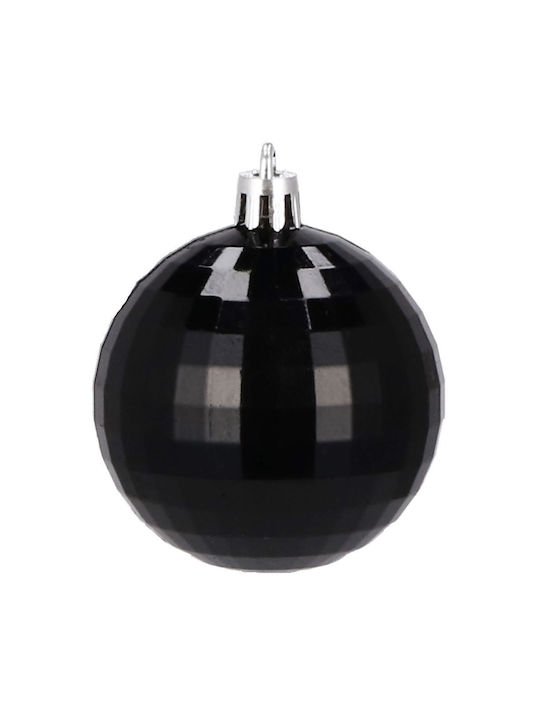 Christmas Ball Set 20 Pieces 5 Designs 6cm Black