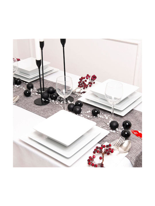 Weihnachtsbaumschmuck Set 25 Stück 3 Sorten 2,5cm 4cm Schwarze