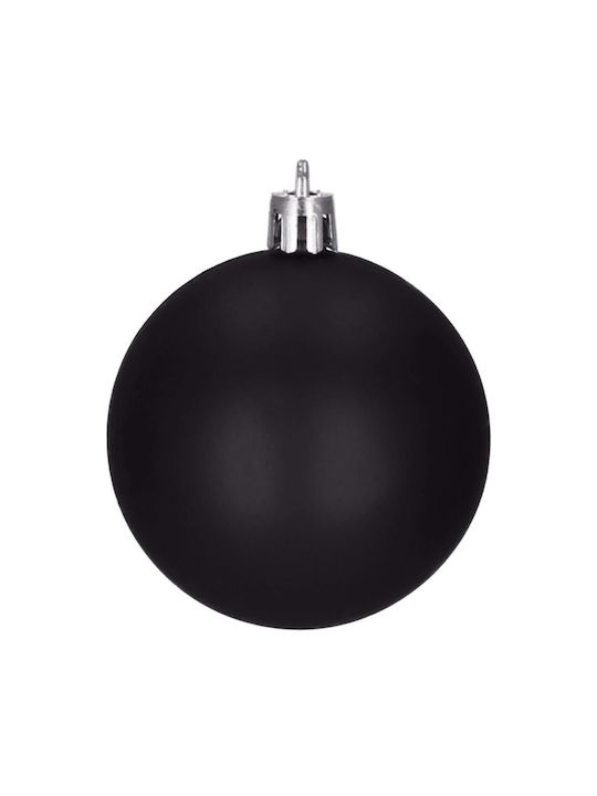 Set Globuri De Crăciun 36 Bucăți 3 Modele 3cm Negre